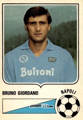 Sticker Bruno Giordano - Forza Goal 1984-1985
 n. NAP3 - Perfetti