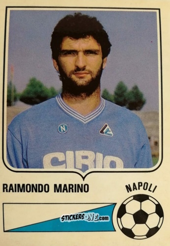 Sticker Raimondo Marino - Forza Goal 1984-1985
 n. NAP6 - Perfetti