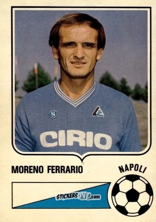 Sticker Moreno Ferrario - Forza Goal 1984-1985
 n. NAP9 - Perfetti