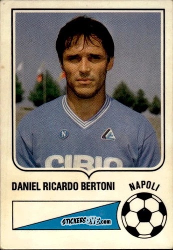 Sticker Daniel Ricardo Bertoni - Forza Goal 1984-1985
 n. NAP11 - Perfetti