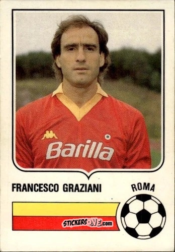 Figurina Francesco Graziani - Forza Goal 1984-1985
 n. ROM17 - Perfetti