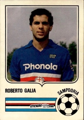 Sticker Roberto Galia - Forza Goal 1984-1985
 n. SAMP4 - Perfetti