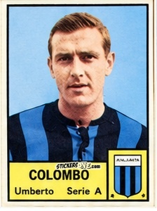 Sticker Umberto Colombo - Tutti i Calciatori 1964-65
 n. 12 - MIRA