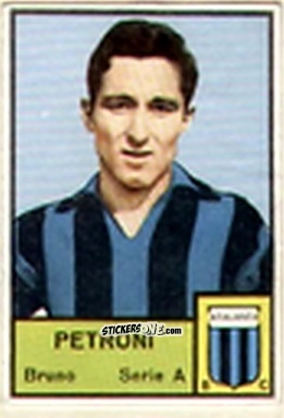Figurina Bruno Petroni - Tutti i Calciatori 1964-65
 n. 16 - MIRA