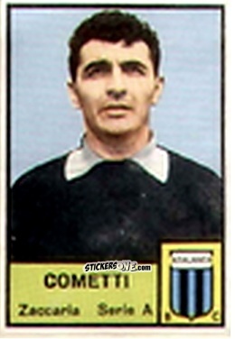 Cromo Zaccaria Cometti - Tutti i Calciatori 1964-65
 n. 18 - MIRA