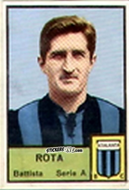 Sticker Battista Rota - Tutti i Calciatori 1964-65
 n. 19 - MIRA
