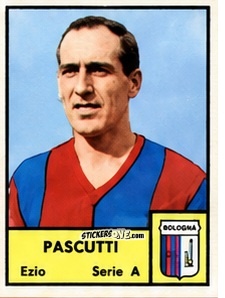 Cromo Ezio Pascutti - Tutti i Calciatori 1964-65
 n. 38 - MIRA