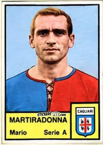 Cromo Mario Martinadonna - Tutti i Calciatori 1964-65
 n. 50 - MIRA