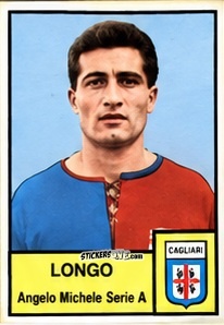Cromo Angelo Michele Longo - Tutti i Calciatori 1964-65
 n. 54 - MIRA
