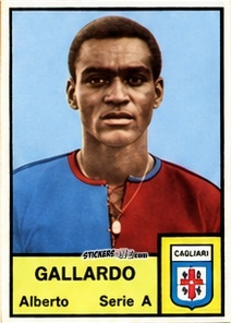 Cromo Alberto Gallardo - Tutti i Calciatori 1964-65
 n. 58 - MIRA