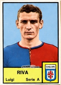 Cromo Luigi Riva - Tutti i Calciatori 1964-65
 n. 59 - MIRA