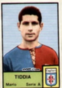 Cromo Mario Tiddia - Tutti i Calciatori 1964-65
 n. 61 - MIRA