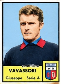 Cromo Giuseppe Vavassori - Tutti i Calciatori 1964-65
 n. 70 - MIRA