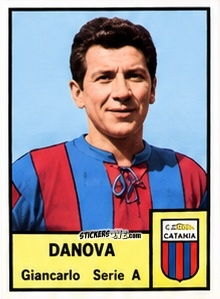 Sticker Giancarlo Danova - Tutti i Calciatori 1964-65
 n. 78 - MIRA