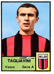 Sticker Vasco Tagliavini - Tutti i Calciatori 1964-65
 n. 114 - MIRA