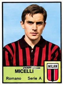 Sticker Romano Micelli - Tutti i Calciatori 1964-65
 n. 115 - MIRA