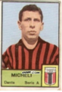 Sticker Oreste Micheli - Tutti i Calciatori 1964-65
 n. 117 - MIRA