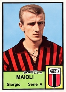 Figurina Giorgio Maioli - Tutti i Calciatori 1964-65
 n. 119 - MIRA