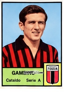 Sticker Cataldo Gambino - Tutti i Calciatori 1964-65
 n. 125 - MIRA
