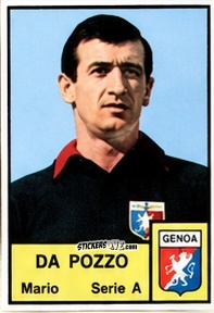 Cromo Mario Da Pozzo - Tutti i Calciatori 1964-65
 n. 133 - MIRA