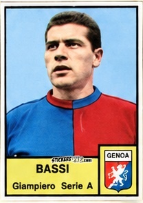 Figurina Giampiero Bassi - Tutti i Calciatori 1964-65
 n. 135 - MIRA