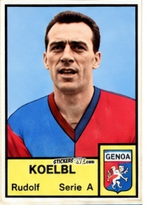 Sticker Rudolf Koelbl - Tutti i Calciatori 1964-65
 n. 140 - MIRA