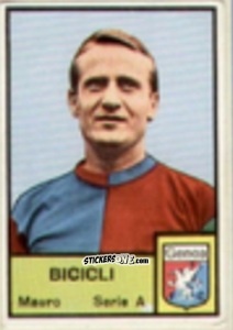 Sticker Mauro Bicicli - Tutti i Calciatori 1964-65
 n. 141 - MIRA