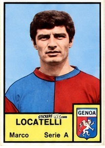 Cromo Locatelli - Tutti i Calciatori 1964-65
 n. 142 - MIRA