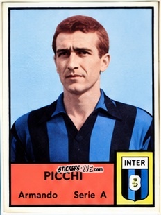 Cromo Armando Picchi - Tutti i Calciatori 1964-65
 n. 159 - MIRA