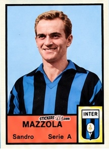 Cromo Sandro Mazzola - Tutti i Calciatori 1964-65
 n. 160 - MIRA
