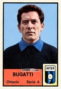 Cromo Ottavio Bugatti - Tutti i Calciatori 1964-65
 n. 165 - MIRA