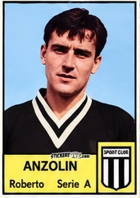 Sticker Roberto Anzolin - Tutti i Calciatori 1964-65
 n. 175 - MIRA