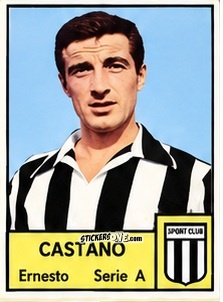 Figurina Ernesto Castano - Tutti i Calciatori 1964-65
 n. 179 - MIRA
