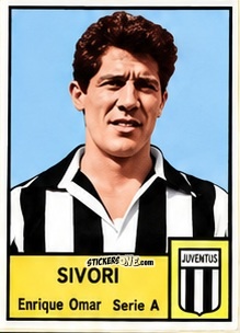 Cromo Omar Sivori - Tutti i Calciatori 1964-65
 n. 182 - MIRA