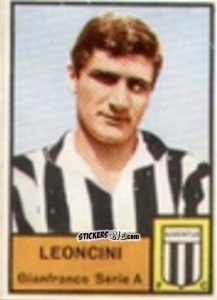Sticker Gianfranco Leoncini - Tutti i Calciatori 1964-65
 n. 189 - MIRA