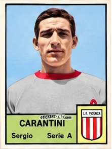 Cromo Sergio Carantini - Tutti i Calciatori 1964-65
 n. 198 - MIRA