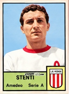 Cromo Amedeo Stenti - Tutti i Calciatori 1964-65
 n. 201 - MIRA