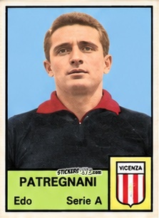 Cromo Edo Patregnani - Tutti i Calciatori 1964-65
 n. 209 - MIRA
