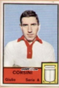 Figurina Giulio Corsini - Tutti i Calciatori 1964-65
 n. 248 - MIRA