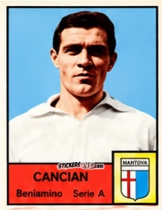 Sticker Cancian - Tutti i Calciatori 1964-65
 n. 250 - MIRA