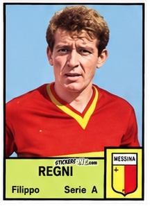 Cromo Filippo Regni - Tutti i Calciatori 1964-65
 n. 278 - MIRA