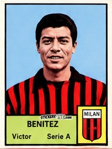 Figurina Victor Benitez - Tutti i Calciatori 1964-65
 n. 291 - MIRA
