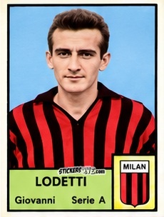 Figurina Giovanni Lodetti - Tutti i Calciatori 1964-65
 n. 293 - MIRA