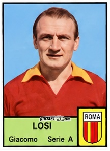 Figurina Giacomo Losi - Tutti i Calciatori 1964-65
 n. 310 - MIRA