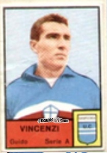 Figurina Guido Vincenzi - Tutti i Calciatori 1964-65
 n. 332 - MIRA