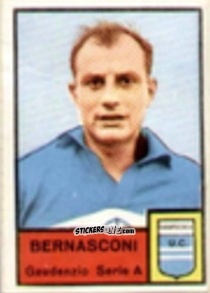 Figurina Gaudenzio Bernasconi - Tutti i Calciatori 1964-65
 n. 333 - MIRA