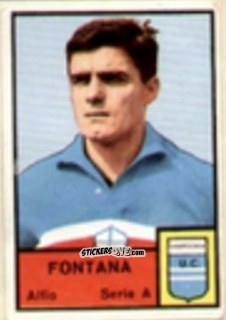 Figurina Alfio Fontana - Tutti i Calciatori 1964-65
 n. 334 - MIRA