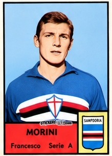 Figurina Francesco Morini - Tutti i Calciatori 1964-65
 n. 336 - MIRA