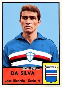 Figurina Josè Riccardo Da Silva - Tutti i Calciatori 1964-65
 n. 338 - MIRA
