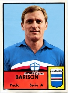 Figurina Paolo Barison - Tutti i Calciatori 1964-65
 n. 341 - MIRA